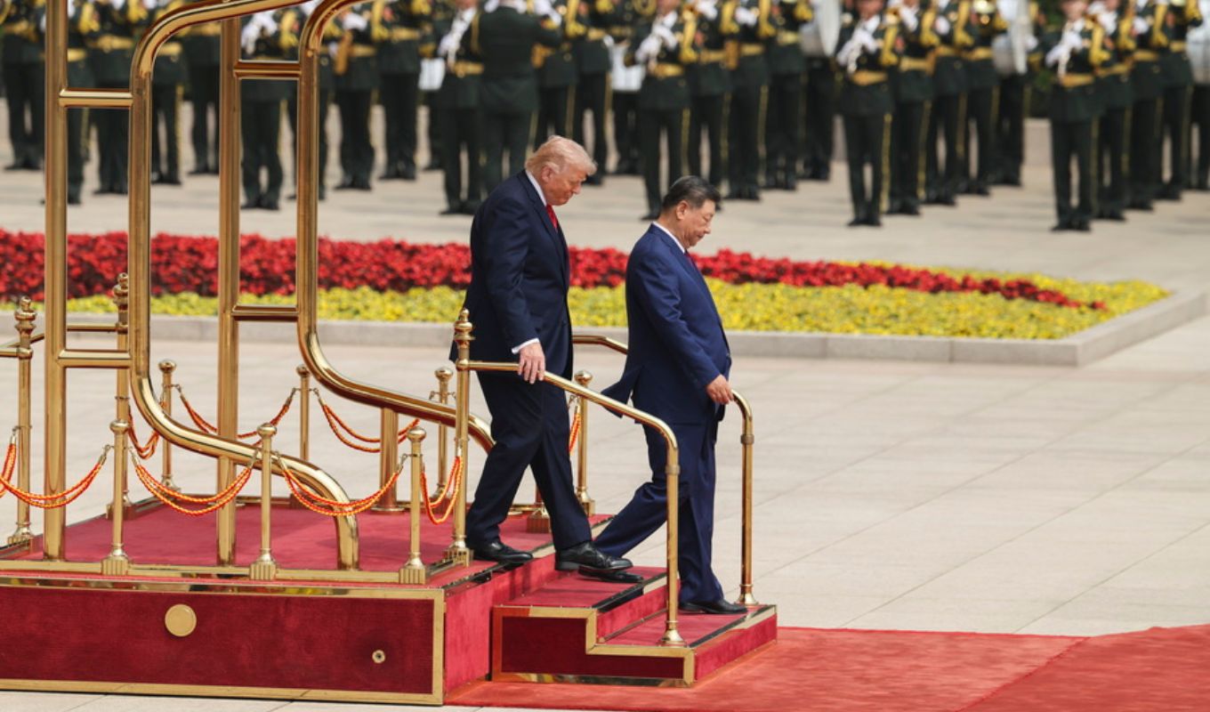 Trump receives state honors from Xi Jinping in Beijing: "Let us be partners, not rivals" (Images & Video)