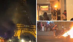 Paris descends into chaos after PSG Champions League win