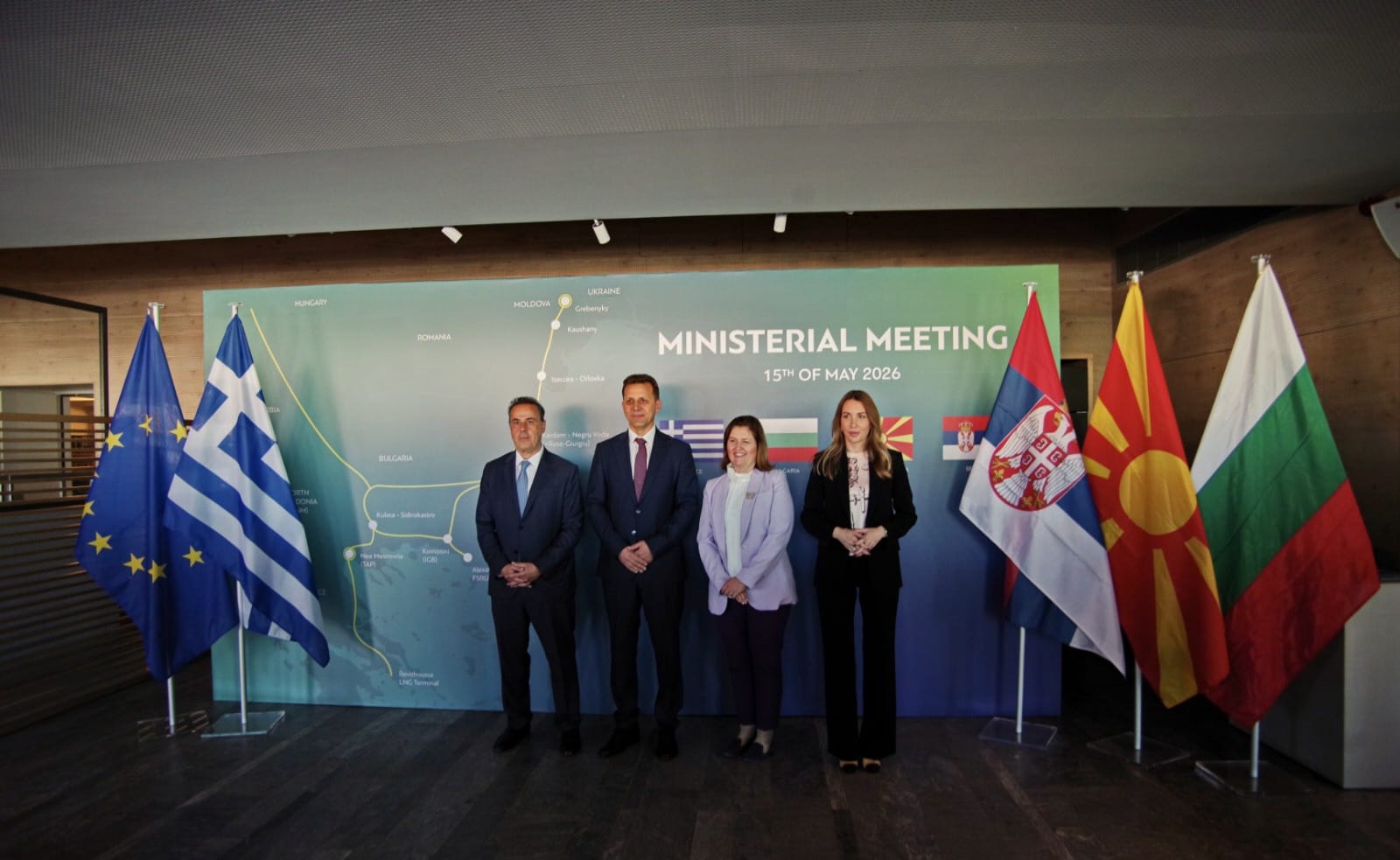 Papastavrou: We are expanding the Vertical Corridor with North Macedonia and Serbia - Energy becomes a force of convergence and prosperity in the region