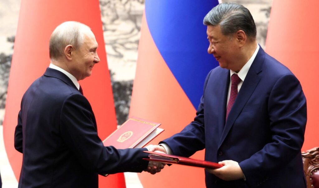 Putin and Xi Jinping sign over 40 agreements in Beijing summit with Trump criticism