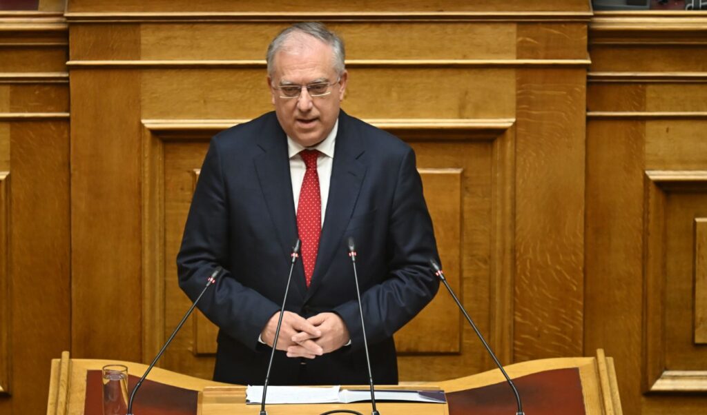 Greek Development Minister meets supermarket union president