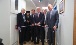 Tasoulas inaugurates renovated naval hospital wing in Athens