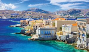 How much does a home with Aegean Sea views cost?