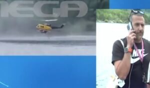 Helicopter crash in Metsovo: Eyewitness describes final moments before it sank into Lake Aoös