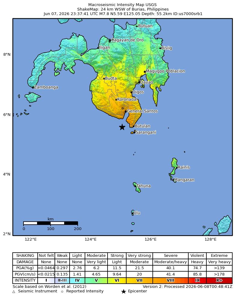 Philippines: 41 dead from powerful 7.8 magnitude earthquake, rescue operations continue - Hope the number won't increase further (Images & Video)