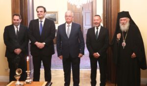 Yannis Stournaras sworn in for new term as Bank of Greece governor