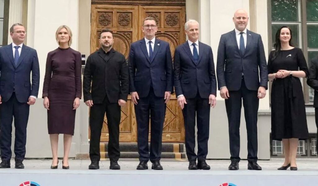 Nordic and Baltic states push for fast-track Ukraine NATO and EU membership