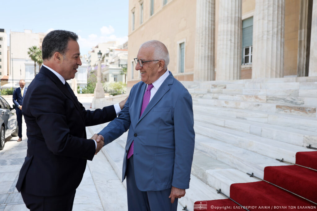 Greek Parliament Speaker raises Greek minority property rights with Albanian counterpart