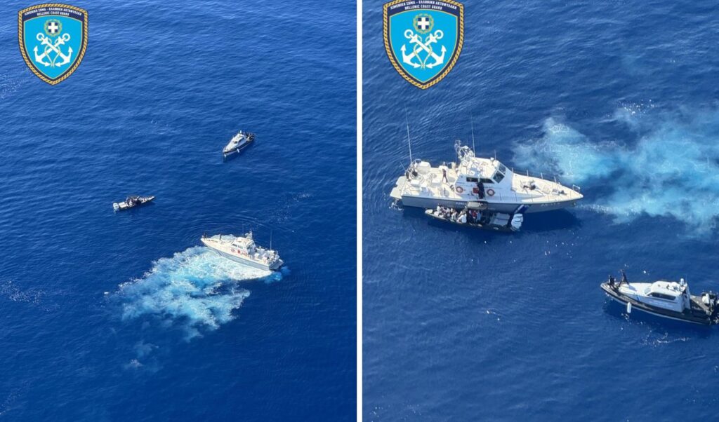 Greek Coast Guard arrests smugglers after high-speed chase