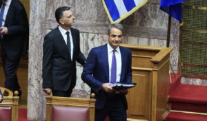 Greek ruling party reshuffles leadership ahead of polls