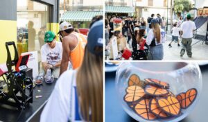 New Era NBA Finals in-store event at Stathatos athletics in Greece