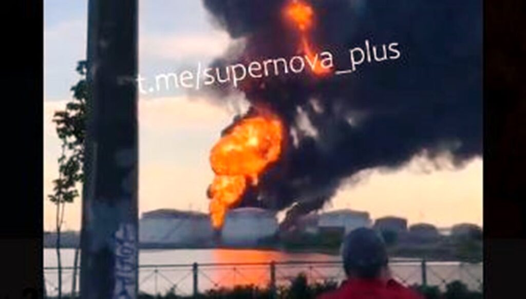 Ukraine strikes Putin’s hometown as shocking drone footage emerges