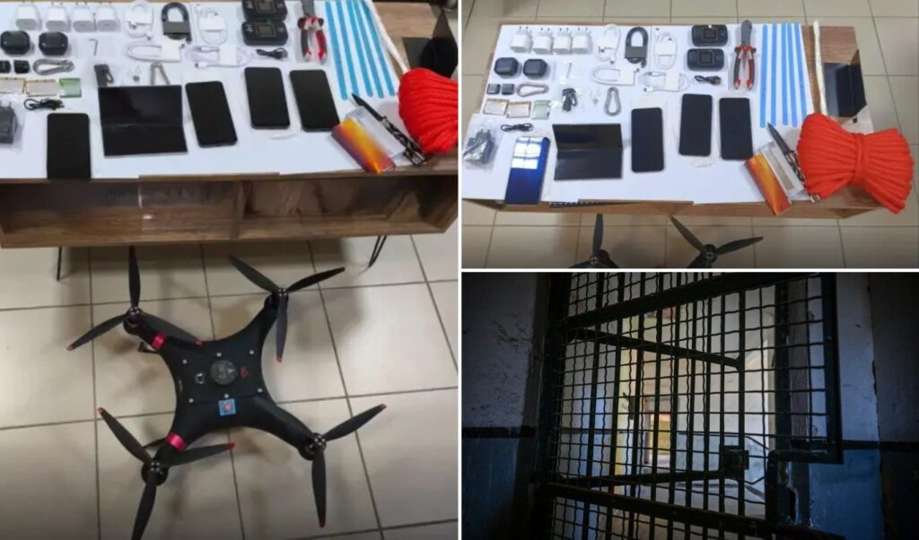 How drones become a “trojan horse” for prisons: New aerial threat