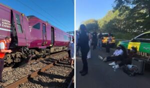 UK train crash near Bedford: multiple injuries reported