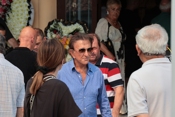 The funeral of Takis Gkonias held in Livadeia