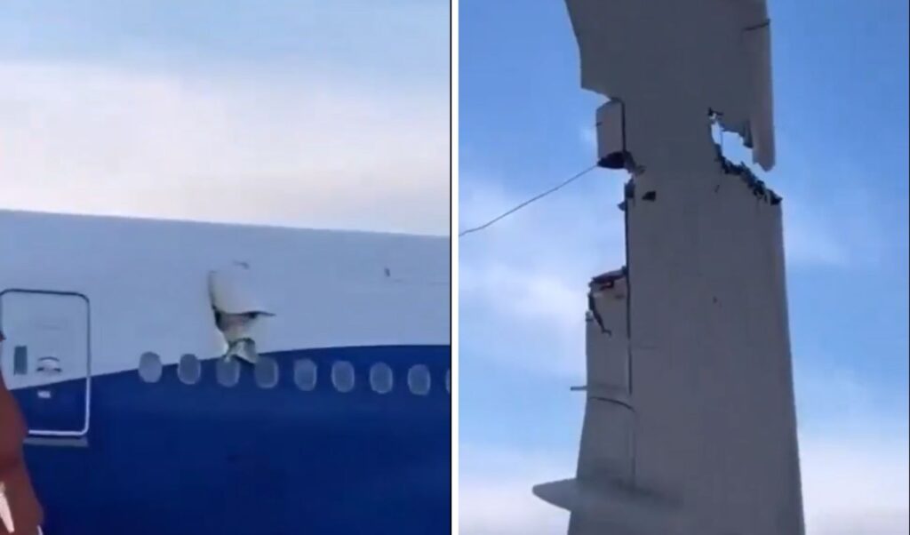 Turkey: Boeing collides with radar tower at Antalya airport
