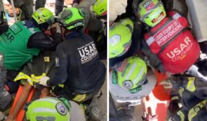 Venezuela earthquake: 11-year-old boy rescued alive after 70 hours in rubble