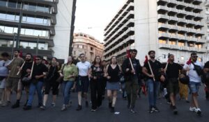 Athens protest march over Argos shooting and Aspropyrgos factory death
