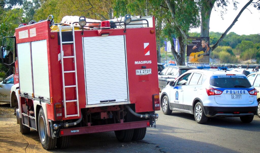 Kids aged 12 and 13 arrested for starting fire with firecrackers in Eretria