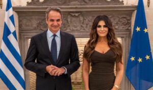 Kimberly Guilfoyle thanks Mitsotakis for Freedom250 dinner at Maximos Mansion