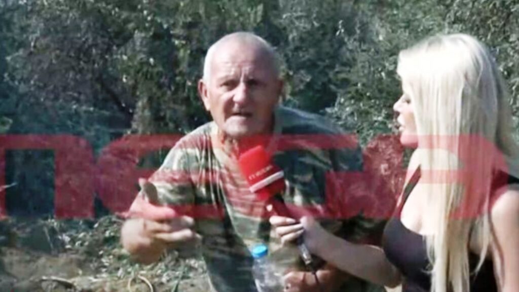73-Year-Old Rushes to Fight Wildfire in Arta: “I Don’t Feel Old”