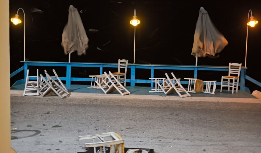 Corfu hit by severe storm: Uprooted trees and power outages