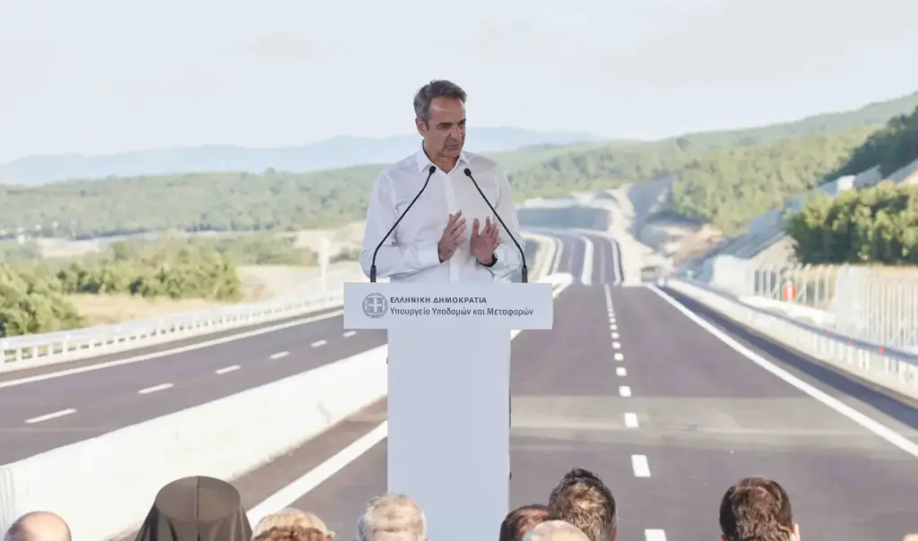 Mitsotakis inaugurates E65 motorway: “We said it and we did it”