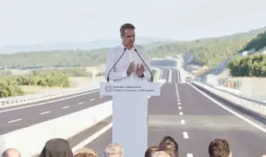 Mitsotakis inaugurates E65 motorway: “We said it and we did it”
