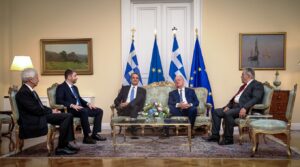 Greek Presidential Palace: “Elections will be held in May” – Behind the Scenes at the Democracy Restoration Gala