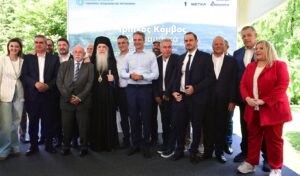 Mitsotakis praises Hardalias for Skaramagkas Triple Junction deal