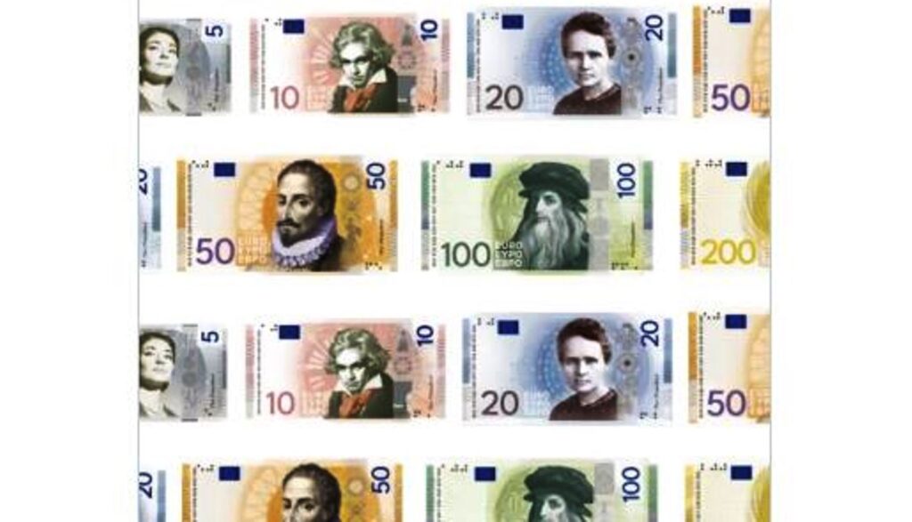 New Euro Banknotes: ECB Unveils Designs Featuring Maria Callas & Beethoven