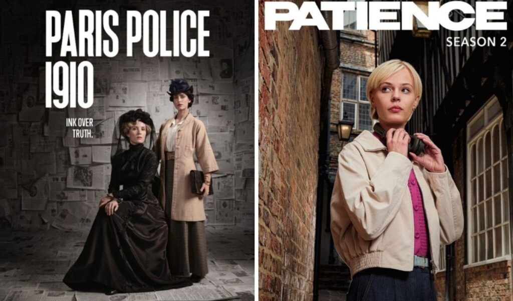 Novacinema: “Patience Season 2” & “Paris Police 1910” premiere this July