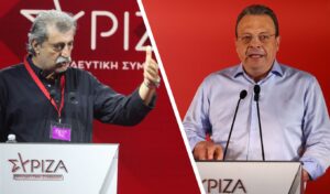 SYRIZA leadership battle: Polakis challenges Famellos at Central Committee