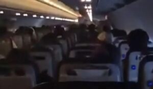Nightmare flight in Chile: Passengers film plane battered by 107 km/h winds