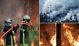 Ring of Fire: 500,000+ Evacuated as Wildfires Rage Across France and Spain