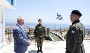 Greece’s President Vows to Defend Sovereignty at Agathonisi Outpost