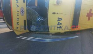 Shocking ambulance crash in Chania: Patient dies, two paramedics injured