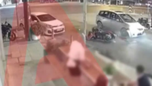 Fatal motorcycle crash in Thessaloniki caught on video