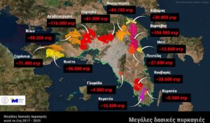 Attica SOS: 38% of forests burned in nine years — over 700,000 acres lost