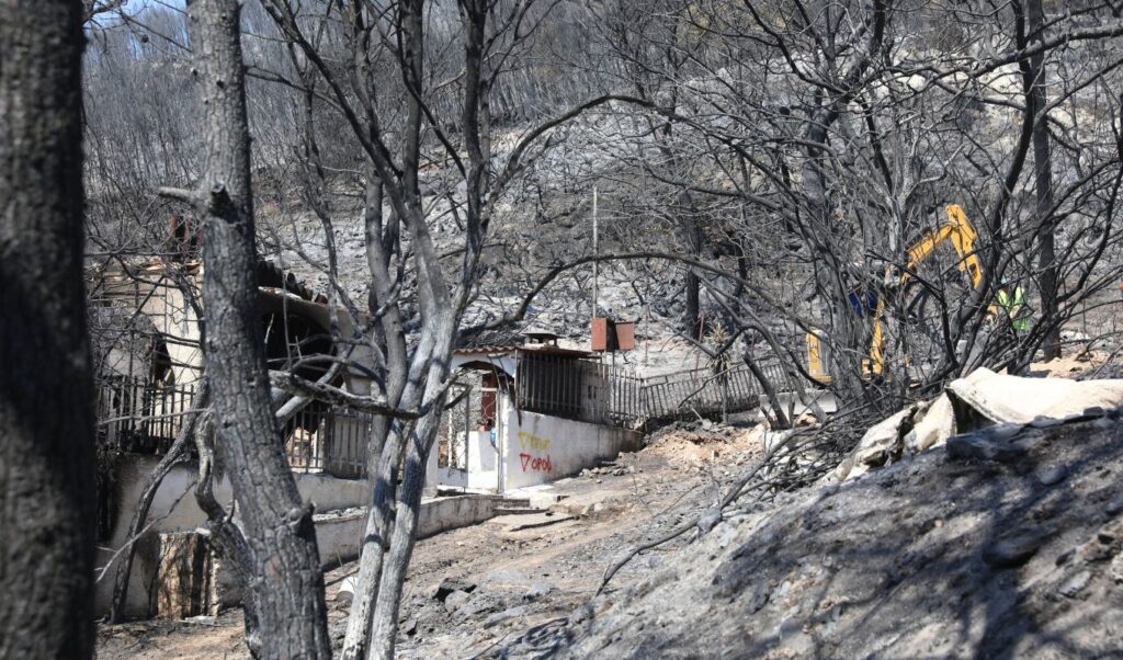 Salamina Fires: Negligence Suspected in Peristeria, Arson Investigated in Selinia