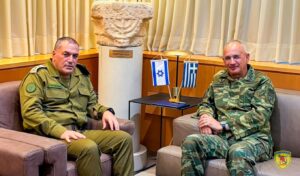Athens-Jerusalem power signal to Turkey: Greek military chief meets Israeli defense leadership