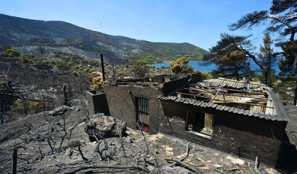Greece Wildfire Investigation: Power Line from Wind Farm Under Scrutiny