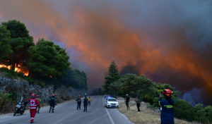 Live Wildfires: Psatha & Veniza Engulfed as Flames Rage in Kefalonia and Fokida
