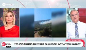 Boeotia wildfire: Documentary footage from ground zero reveals how the blaze started