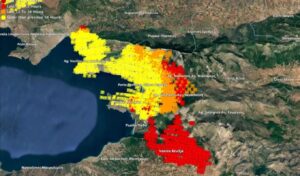 Greece Megafire: Over 100,000 Acres Burned in Attica and Boeotia