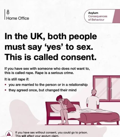 UK Home Office asylum seeker booklet