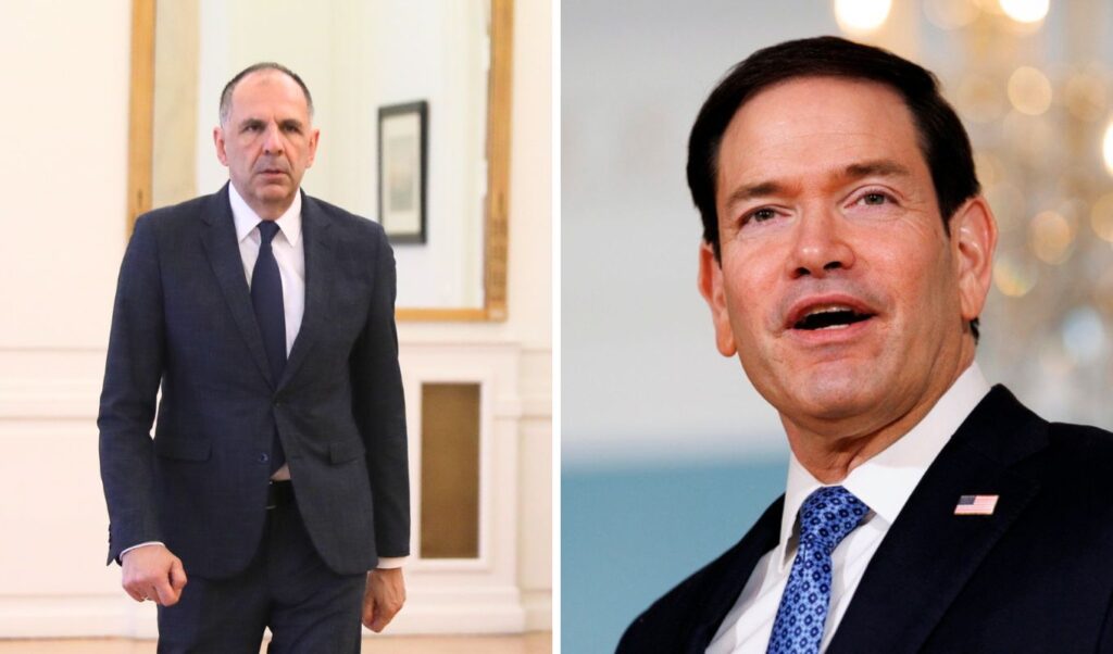 Gerapetritis and Rubio discuss Middle East, Ukraine in key phone call