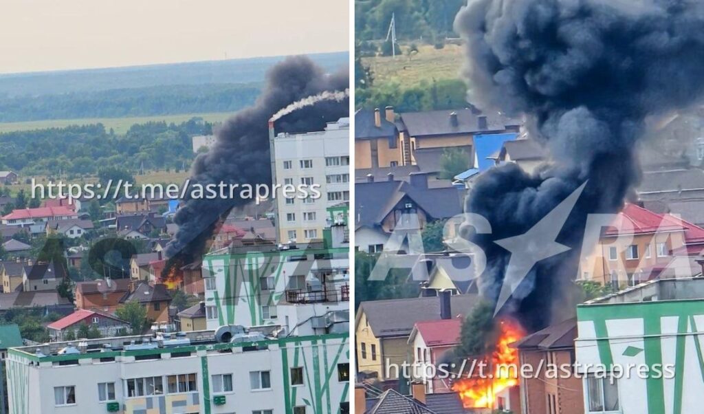 Russia intercepts 605 Ukrainian drones in a single night — Wildberries warehouse damaged, homes catch fire
