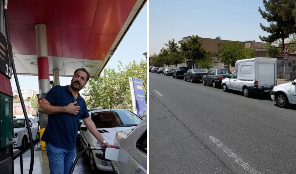Iran chaos: Long gas station lines as US sanctions bite