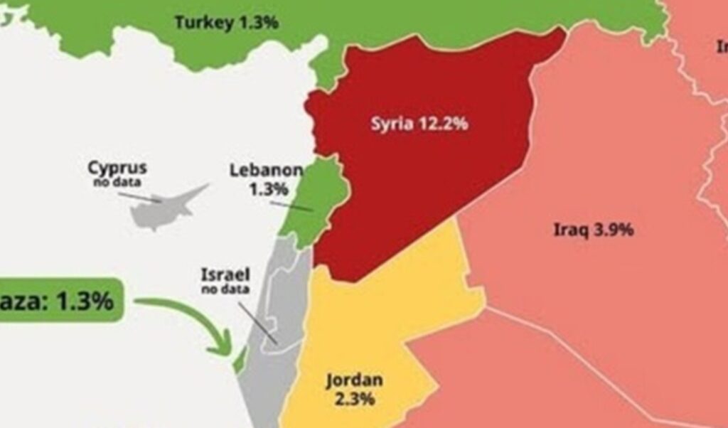 Israel posts controversial map showing Lebanon annexation, then deletes it